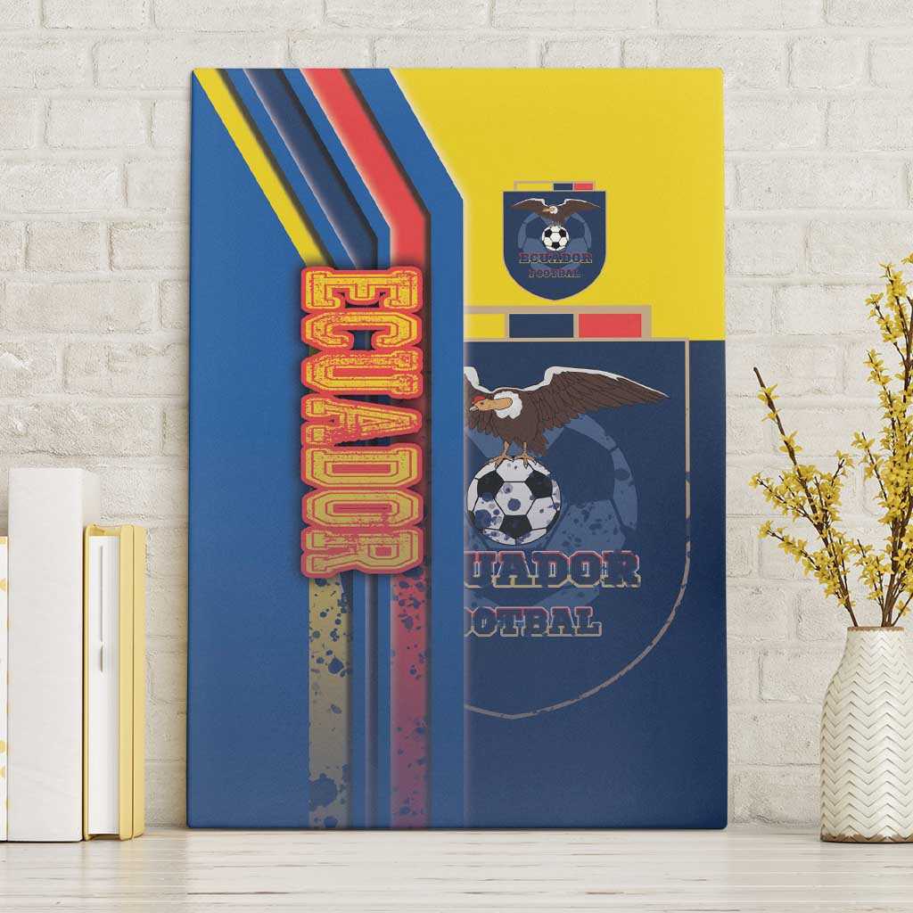 Ecuador Football Canvas Wall Art La Tricolor Soccer - Road To Champion - Wonder Print Shop