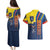 Ecuador Football Couples Matching Puletasi and Hawaiian Shirt La Tricolor Soccer - Road To Champion - Wonder Print Shop