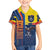 Ecuador Football Family Matching Off Shoulder Short Dress and Hawaiian Shirt La Tricolor Soccer - Road To Champion - Wonder Print Shop