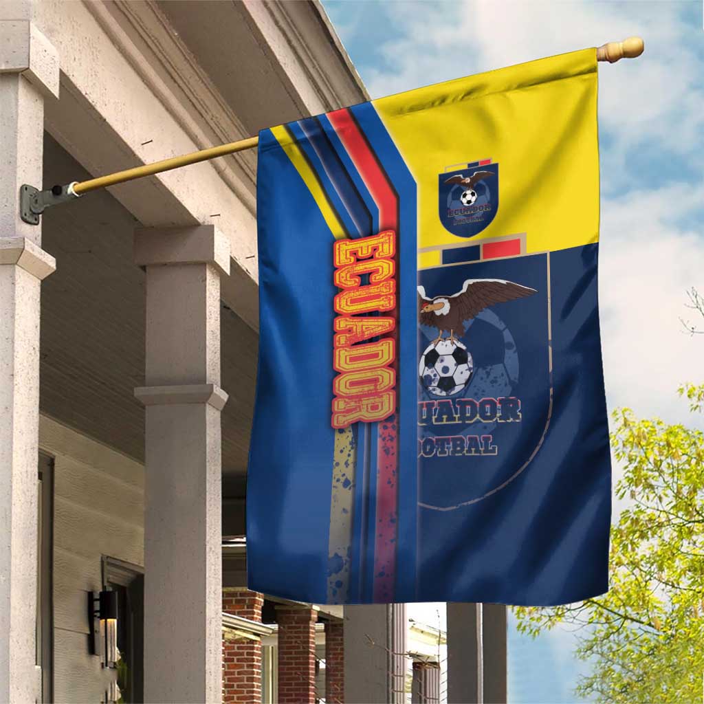 Ecuador Football Garden Flag La Tricolor Soccer - Road To Champion - Wonder Print Shop