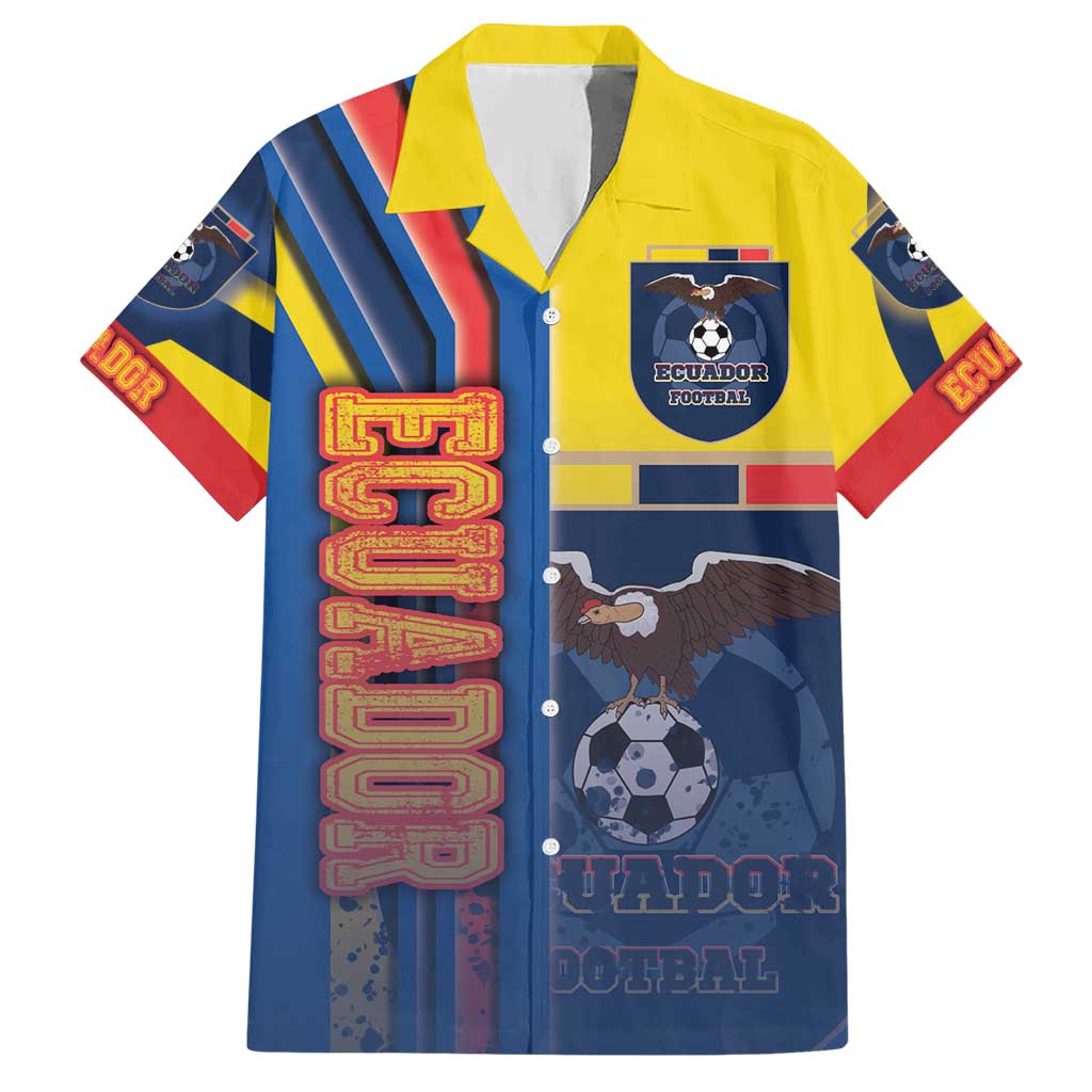 Ecuador Football Hawaiian Shirt La Tricolor Soccer - Road To Champion - Wonder Print Shop