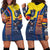 Ecuador Football Hoodie Dress La Tricolor Soccer - Road To Champion - Wonder Print Shop