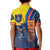 Ecuador Football Kid Polo Shirt La Tricolor Soccer - Road To Champion - Wonder Print Shop