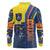 Ecuador Football Long Sleeve Polo Shirt La Tricolor Soccer - Road To Champion - Wonder Print Shop