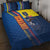 Ecuador Football Quilt Bed Set La Tricolor Soccer - Road To Champion - Wonder Print Shop