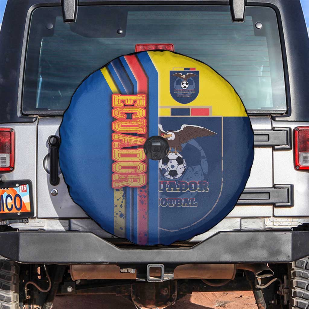 Ecuador Football Spare Tire Cover La Tricolor Soccer - Road To Champion - Wonder Print Shop