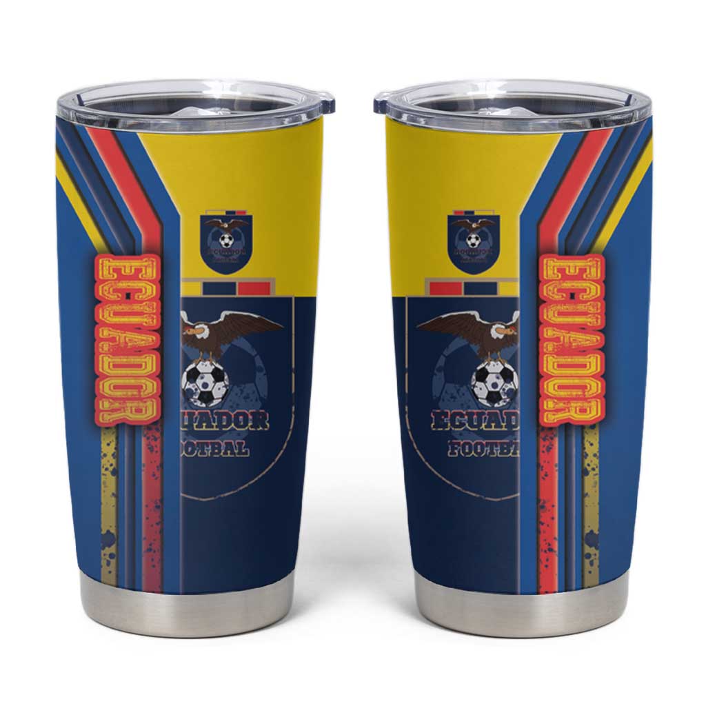 Ecuador Football Tumbler Cup La Tricolor Soccer - Road To Champion