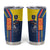 Ecuador Football Tumbler Cup La Tricolor Soccer - Road To Champion - Wonder Print Shop