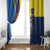 Ecuador Football Window Curtain La Tricolor Soccer - Road To Champion - Wonder Print Shop