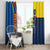 Ecuador Football Window Curtain La Tricolor Soccer - Road To Champion - Wonder Print Shop