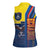 Ecuador Football Women Sleeveless Polo Shirt La Tricolor Soccer - Road To Champion - Wonder Print Shop