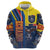 Ecuador Football Zip Hoodie La Tricolor Soccer - Road To Champion - Wonder Print Shop