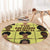 The Melanin Bunch Round Carpet Africa Black People - Wonder Print Shop