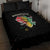 Power in Our Roots Quilt Bed Set Unapologetically Black African - Wonder Print Shop