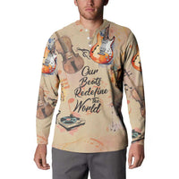 Our Beats Redefine The World African Button Sweatshirt