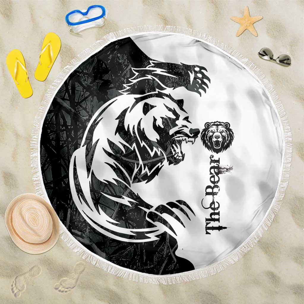 The Bear Tattoo Beach Blanket Bear In Forest