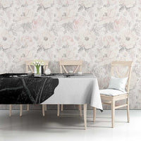 The Bear Tattoo Tablecloth Bear In Forest - Wonder Print Shop