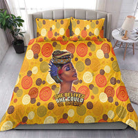 African She Believed Bedding Set She Could So She Did