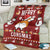 Funny Corgi Dog Blanket Merry CORGMAS Christmas