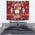 Funny Corgi Dog Tapestry Merry CORGMAS Christmas