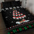 Golf Christmas Tree Snow Quilt Bed Set - Wonder Print Shop