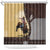 Name Bull Riding Shower Curtain Cowboy Courage Rodeo