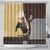 Name Bull Riding Shower Curtain Cowboy Courage Rodeo