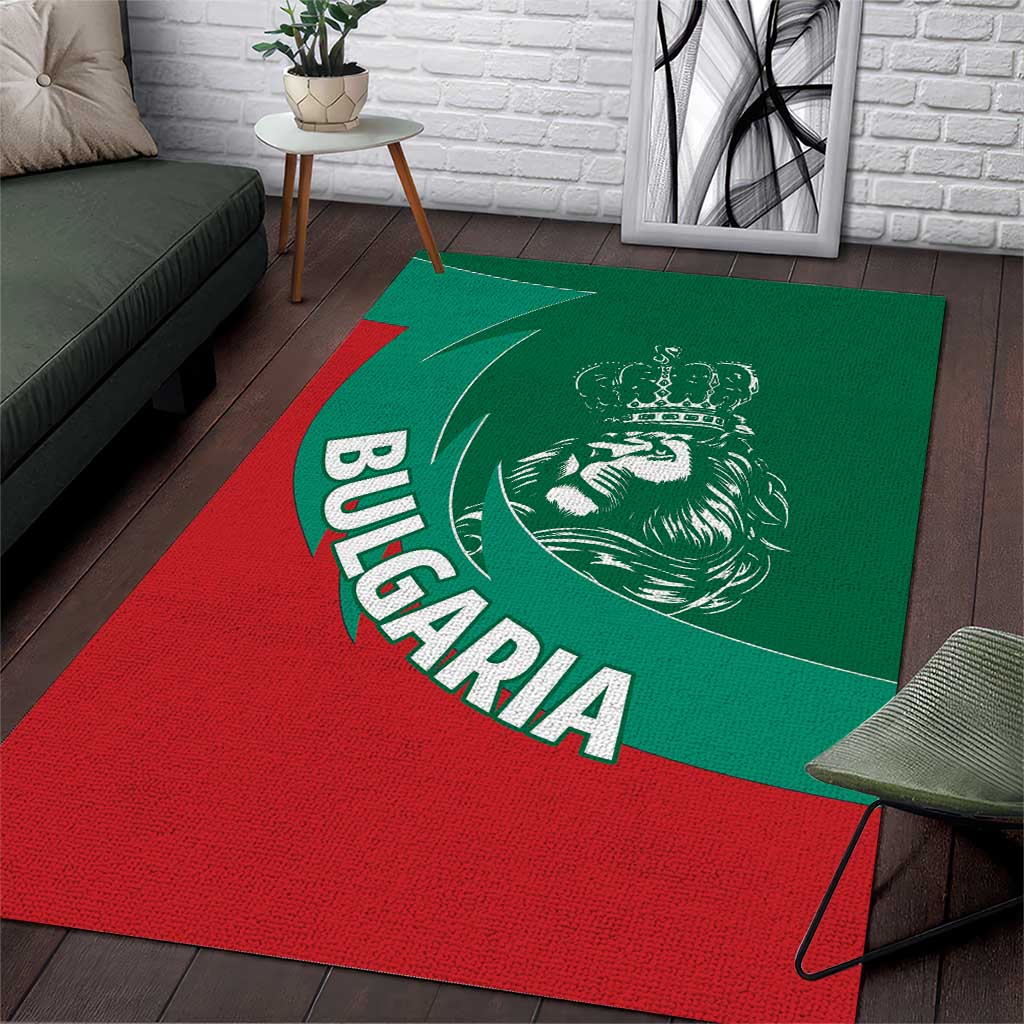 Bulgaria Lion Area Rug Bulgarian Coat Of Arms