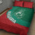 Bulgaria Lion Quilt Bed Set Bulgarian Coat Of Arms