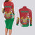 Personalized Belarus Couples Matching Long Sleeve Bodycon Dress and Long Sleeve Button Shirt Special Style