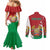 Personalized Belarus Couples Matching Mermaid Dress and Long Sleeve Button Shirt Special Style