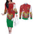 Personalized Belarus Couples Matching Off The Shoulder Long Sleeve Dress and Long Sleeve Button Shirt Special Style