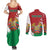 Personalized Belarus Couples Matching Summer Maxi Dress and Long Sleeve Button Shirt Special Style