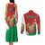 Personalized Belarus Couples Matching Tank Maxi Dress and Long Sleeve Button Shirt Special Style