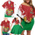 Personalized Belarus Family Matching Off Shoulder Short Dress and Hawaiian Shirt Special Style