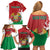 Personalized Belarus Family Matching Off Shoulder Short Dress and Hawaiian Shirt Special Style