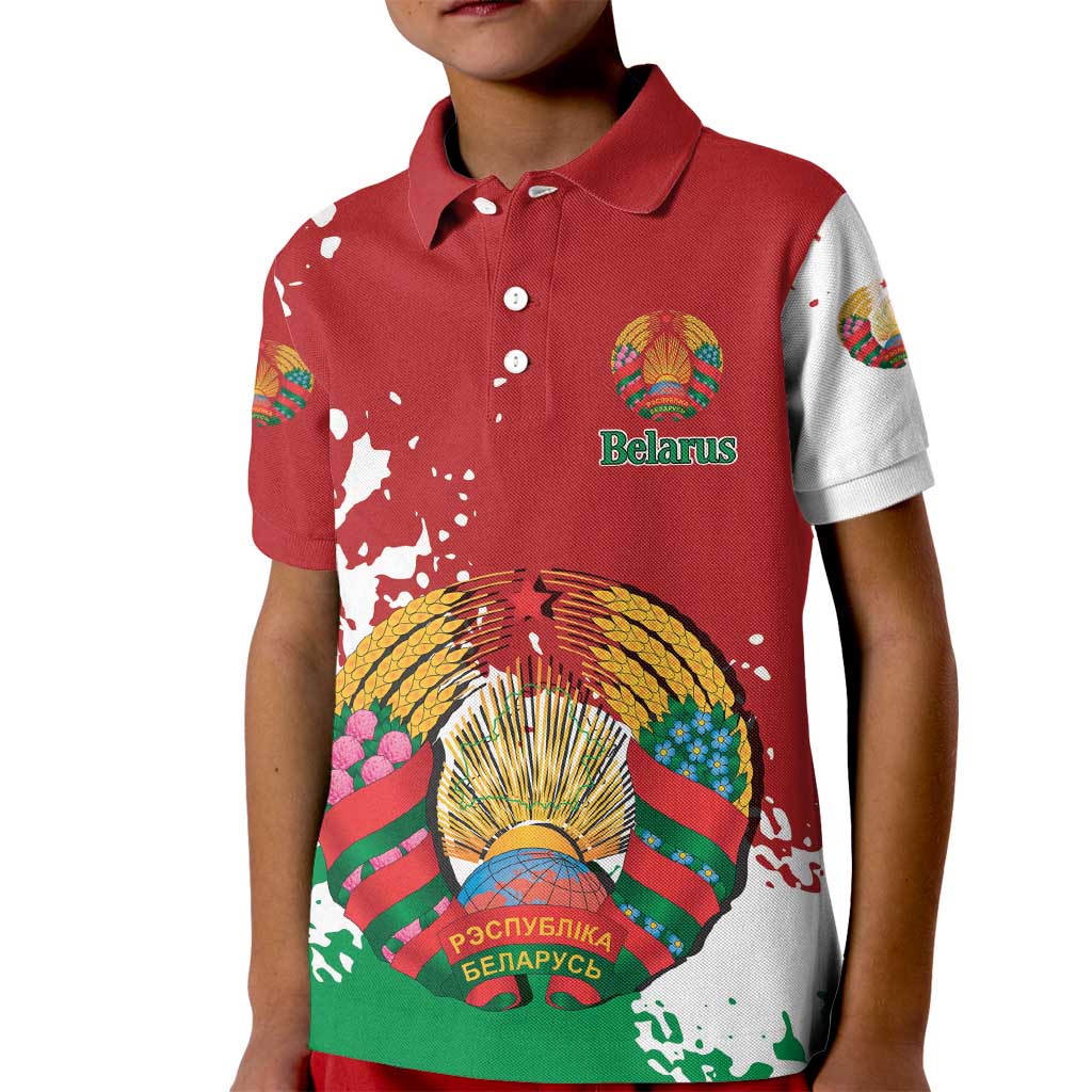 Personalized Belarus Kid Polo Shirt Special Style