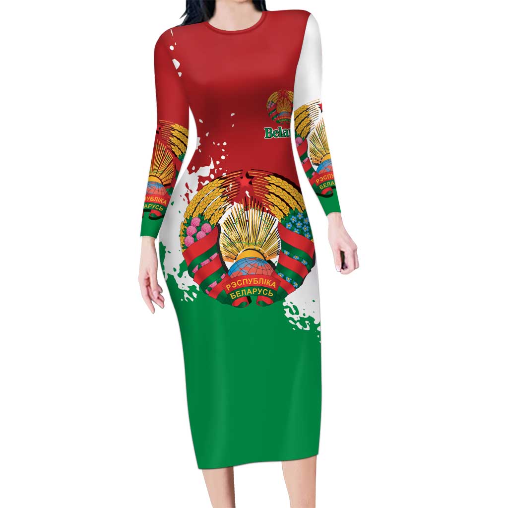 Personalized Belarus Long Sleeve Bodycon Dress Special Style