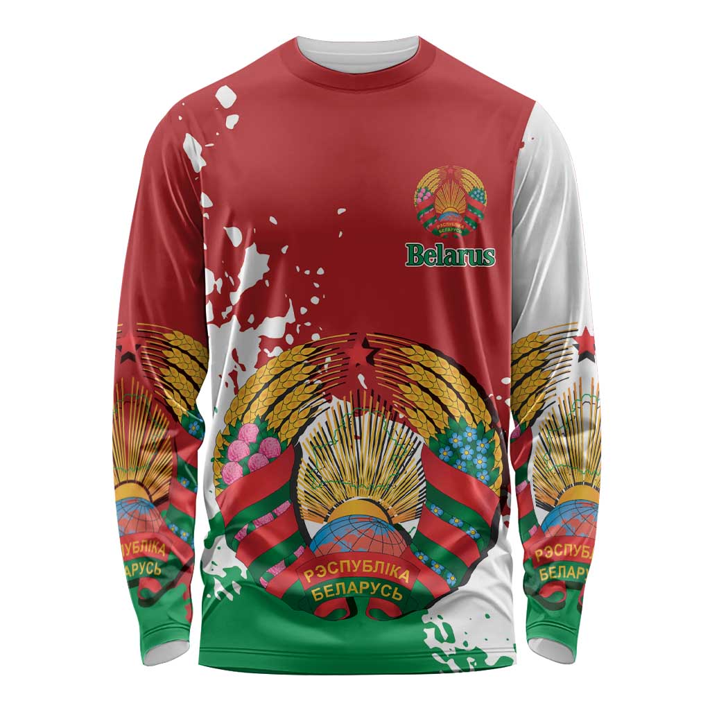 Personalized Belarus Long Sleeve Shirt Special Style