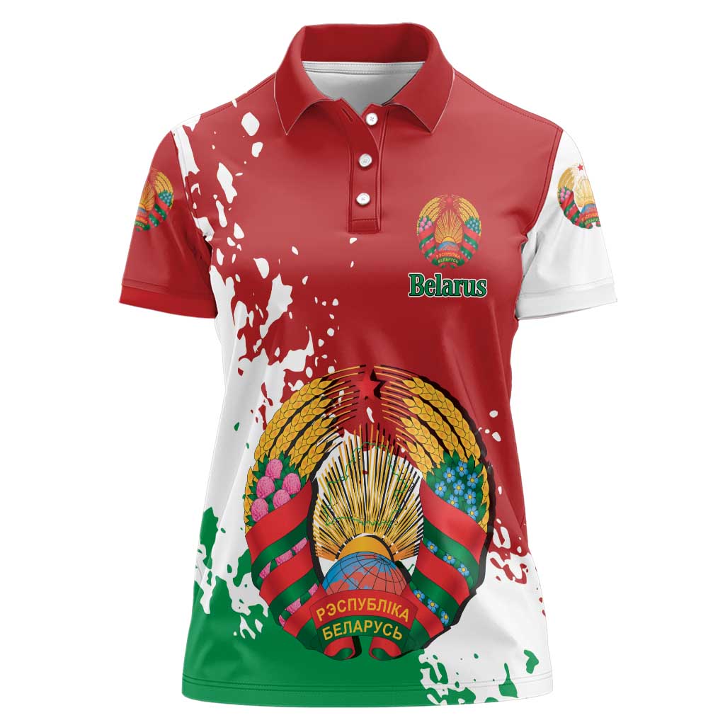 Personalized Belarus Women Polo Shirt Special Style - Wonder Print Shop