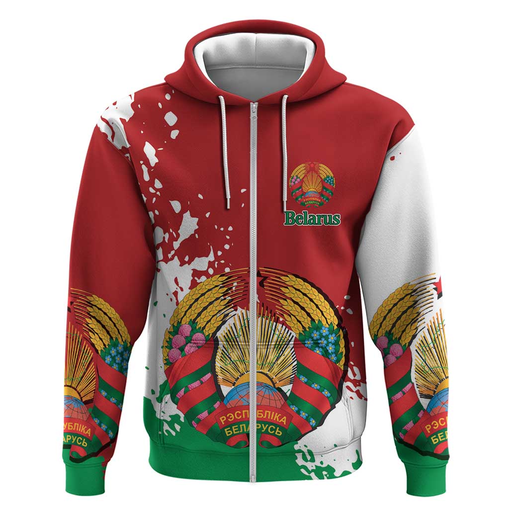 Personalized Belarus Zip Hoodie Special Style - Wonder Print Shop