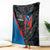 Puerto Rico Blanket Boricua PR Flag Style