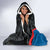 Puerto Rico Hooded Blanket Boricua PR Flag Style