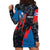 Puerto Rico Hoodie Dress Boricua PR Flag Style