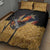 Puerto Rico Rooster Quilt Bed Set Gallo Boricua