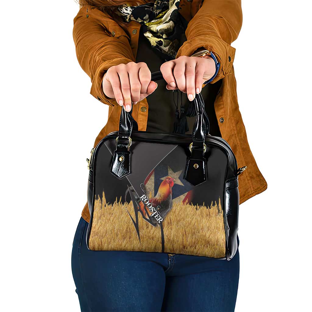 Puerto Rico Rooster Shoulder Handbag Gallo Boricua