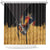 Puerto Rico Rooster Shower Curtain Gallo Boricua