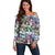 The Civil Rights Journey in Puzzle Off Shoulder Sweater African American