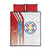 Paraguay Football Quilt Bed Set La Albirroja Soccer - Road To Champion