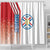 Paraguay Football Shower Curtain La Albirroja Soccer - Road To Champion